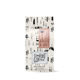 Mt. Comfort Coffee front packaging showing organic Peru medium roast freshness