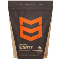 MTN OPS front packaging showing Mountain Mocha hot energy drink