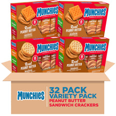 Munchies front packaging showing variety pack and portable benefit