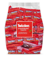 Munchique front packaging showing 2 lb bulk bag and strawberry benefit