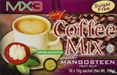 MX3 front packaging showing pack of 2 and 20 sachets for quick brewing benefit