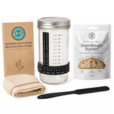 My Rustic Roots front jar kit showing contents and easy start benefit