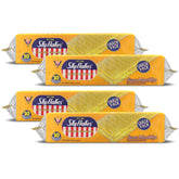 M.Y. San front packaging showing 300g 4-pack and convenience