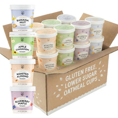 Mylk Labs front packaging showing variety pack, convenient breakfast choice