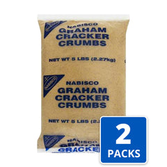 Close-up of Nabisco crumbs texture, consistent grind for even crusts