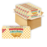 NABISCO Lorna Doone front packaging showing bulk snack packs, easy storage benefit
