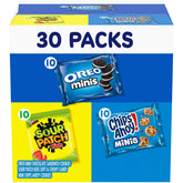 NABISCO variety pack front box shows all three snack types, ideal for events