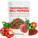 Nahasahr front packaging showing 10oz mixed pepper flakes, convenient pantry staple