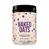 NAKED front packaging showing blueberry cobbler flavor and benefit of quick protein