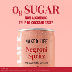 Naked Life poured over ice in a glass illustrating serving suggestion and aroma