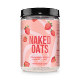 NAKED front packaging showing product name and servings, conveys convenience
