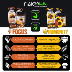 Nakee Butter spoonful ready to eat showcasing creamy texture and sustained energy