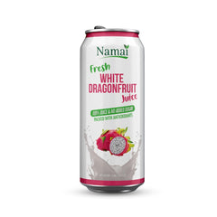 Namai poured into a glass demonstrating bright color and chilled refreshment