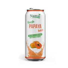Namai poured into a glass to show color and refreshment benefit for on-the-go hydration