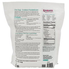 Namaste Foods resealable zipper detail preserving freshness for longer shelf life