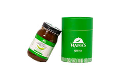 Nanas Kitchen close-up of chili oil and spices, highlights texture and freshness