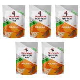 Nando's PERi-PERi front packaging showing five 25g sachets and convenience