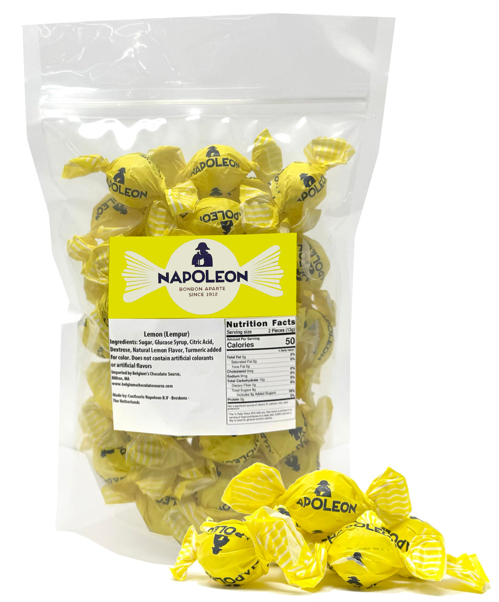 Napoleon front-of-bag showing product and branding, highlights freshness