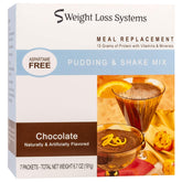 Nashua Nutrition front box showing chocolate cream packaging and serving count