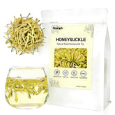 NASLAPH front packaging showing pure honeysuckle buds and clear labeling benefit: authentic sourcing
