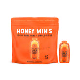 Nate's Honey front packaging showing 40 mini packets for convenient portions