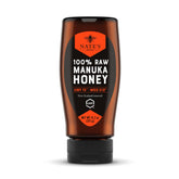 Nate's Honey front packaging showing UMF 15+ and MGO 512 benefit of authenticity
