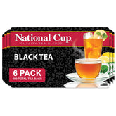 National Cup front packaging showing box and bold black tea branding for reliable supply
