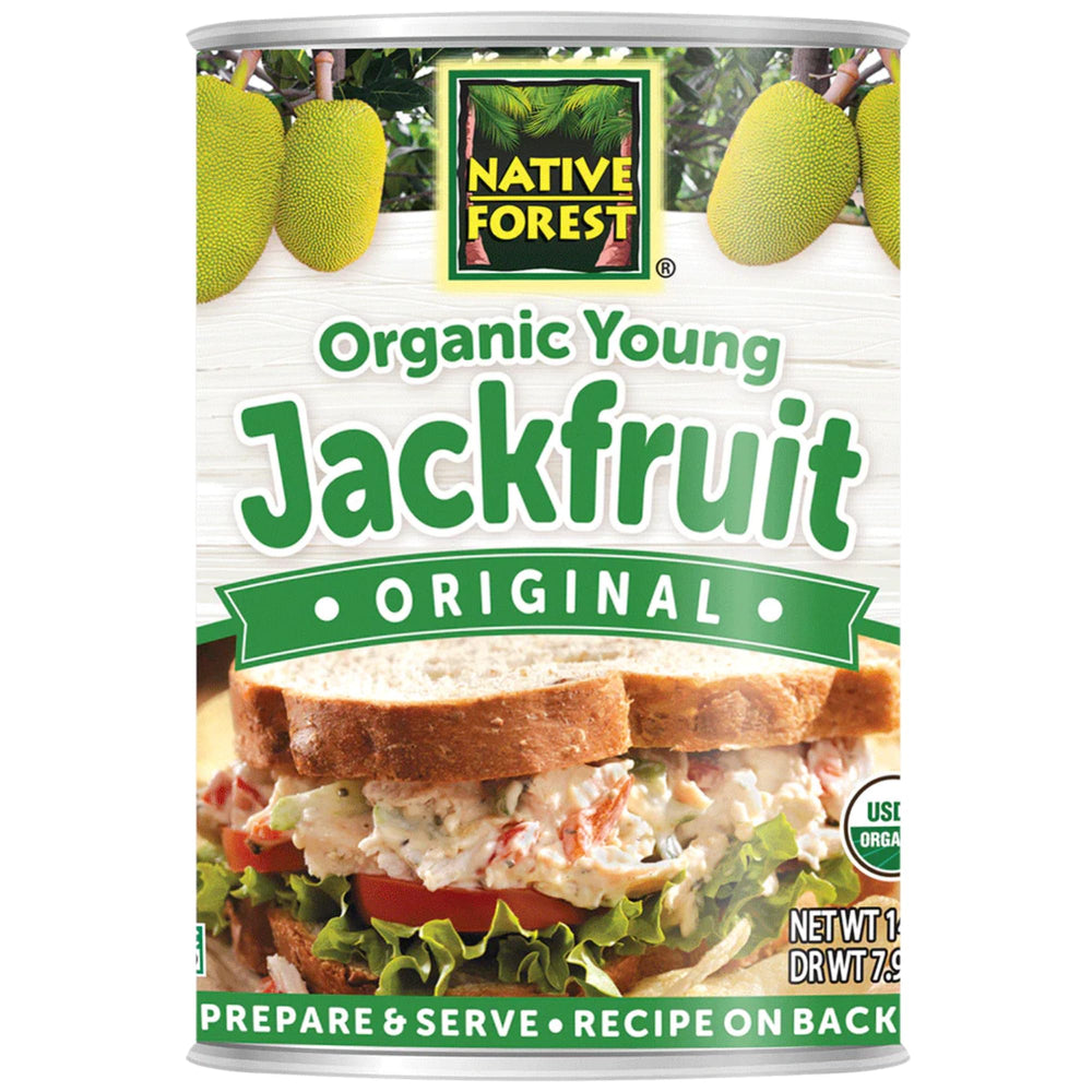 Native Forest front can showing brand and label, easy pantry choice