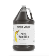 Native Vanilla 128oz front label showing brand and product for large-volume use
