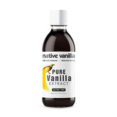 Native Vanilla front label showing 16 oz bottle and product clarity benefit