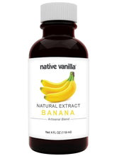 Native Vanilla front packaging showing bottle and cap, clear product benefit