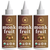 NatriSweet front packaging showing three 2 fl oz dropper bottles and label benefits