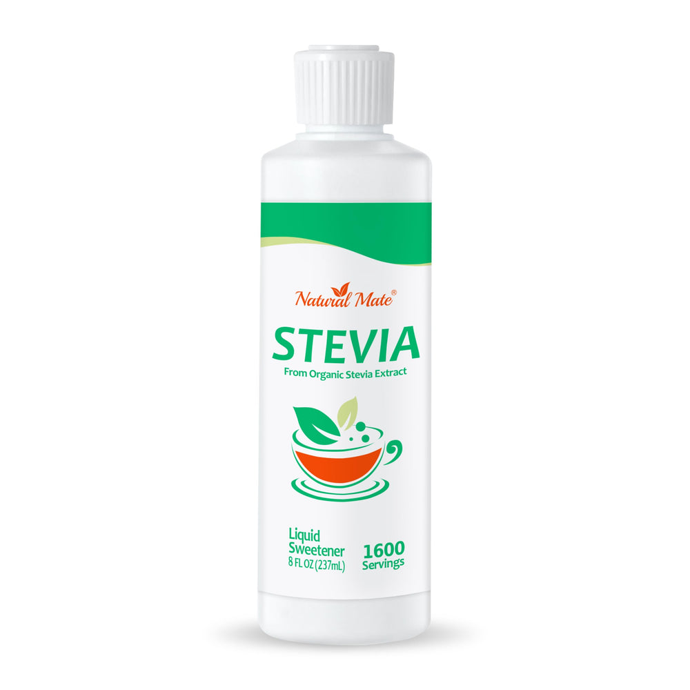 Natural Mate front bottle showing label and 8 fl oz size, convenient long-lasting benefit