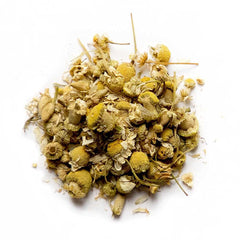 Nature Restore brewed cup of chamomile tea showing clear golden color and soothing warmth