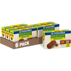 Nature Valley front box showing 10-count packaging and portable convenience