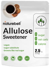 NatureBell front pouch showing label and 2.5 lb bulk supply for pantry convenience