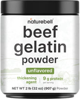 NatureBell front packaging showing 2 lb tub and brand clarity benefit