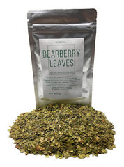 Naturegrail front package showing bearberry leaves and net weight benefit