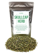 Naturegrail Skullcap front packaging showing label and net weight, easy identification benefit