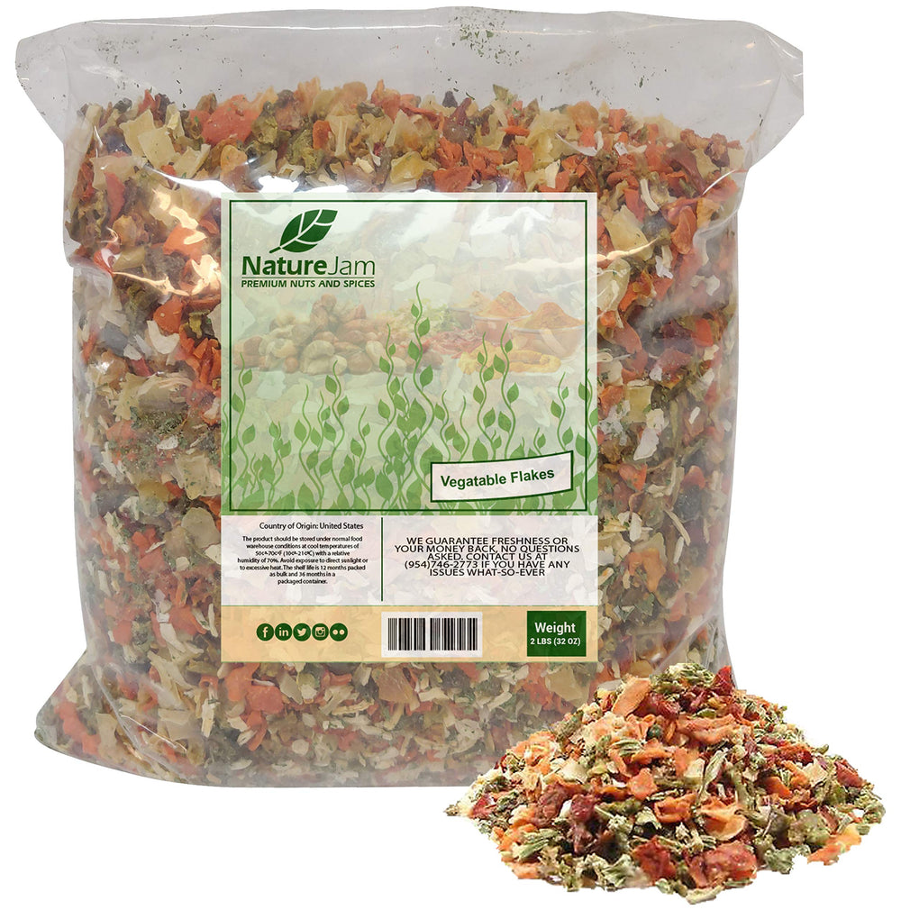 Naturejam front-of-package showing 2 pound bag and product name, easy pantry storage