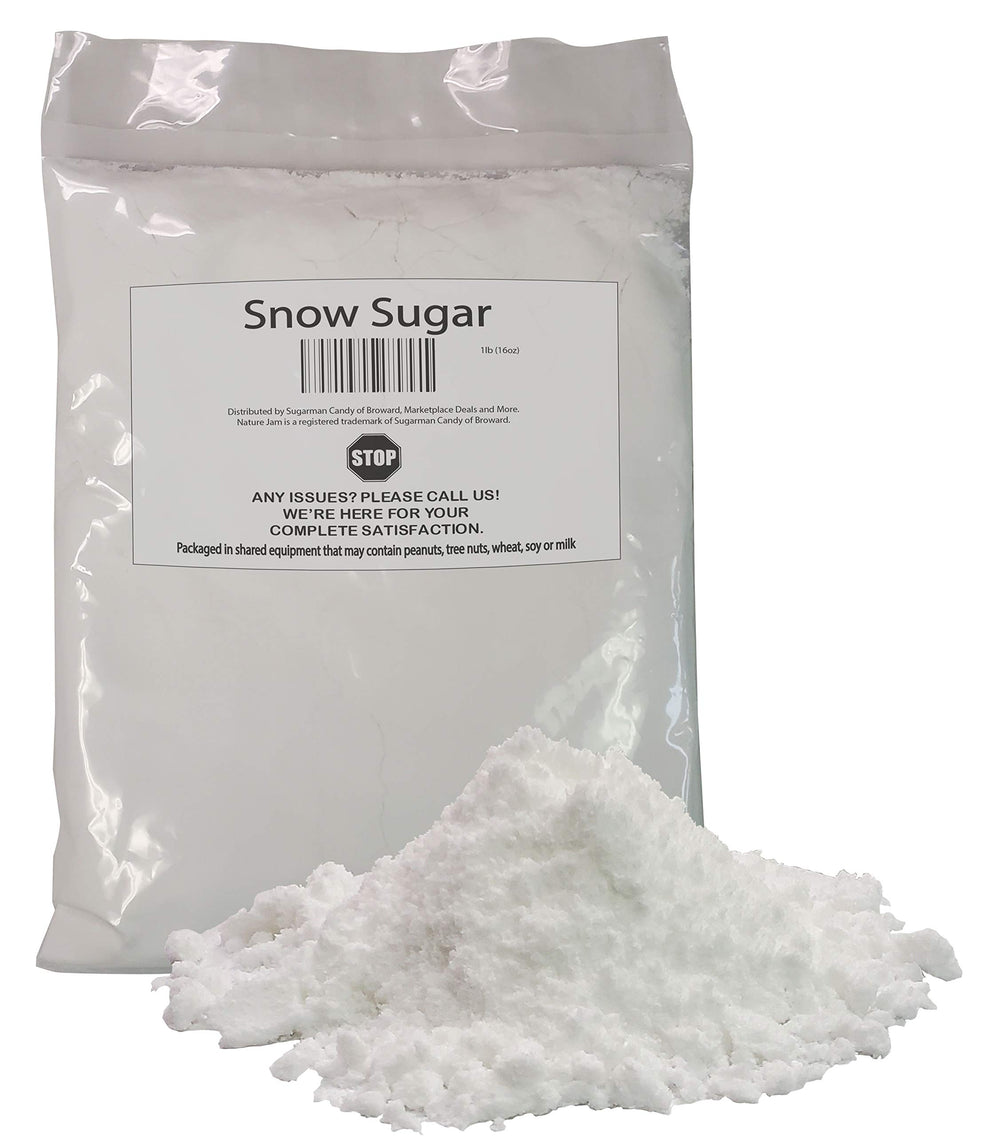 Naturejam front packaging showing 1 lb no-melt sugar for lasting decoration