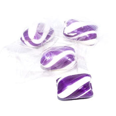 Naturejam front packaging showing purple mint twists and 5 lb bulk benefit