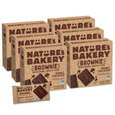 Nature's Bakery front pack showing six bars and branding benefit quick snack