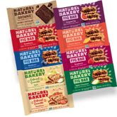Nature's Bakery front packaging showing 28-count variety pack for easy storage