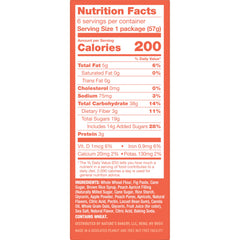 Nature's Bakery fig bar cross-section revealing real fruit filling benefit