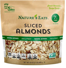 Nature's Eats front packaging showing 24 oz bag and serving benefits