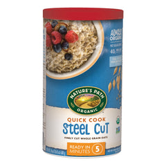 Nature's Path front canister pack showing brand and packaging benefit