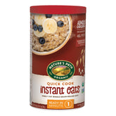 Nature's Path front canister showing label and resealable lid for fresh storage