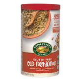 Nature's Path front canister showing packaging and organic label for pantry convenience