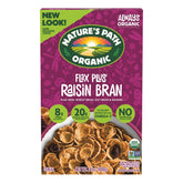 Nature's Path front packaging showing cereal box and branding benefit: easy recognition